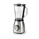 Standmixer 800W Edelstahl silber schwarz Küchenmixer Mixer Smoothie Maker