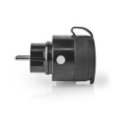 Smartlife Smart Stecker | WLAN | IP44 | 3680 W | Schutzkontakt / Typ F (CEE 7/7) | -20 - 50 °C | Android™ / IOS | Schwarz