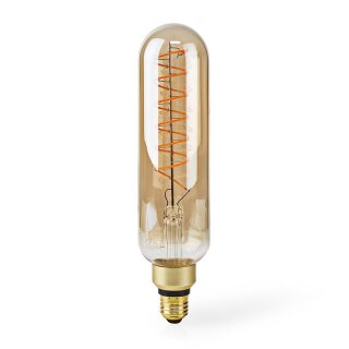 LED-Filament-Lampe E27 Retro Vintage Glühbirne Design geschwungen Leuchtmittel