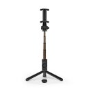 Bluetooth selfie Stick | Drahtlos | Bluetooth® version: 4.2 | Maximale Bildschirmgröße: 3.54 " | Gefaltete Länge: 19 cm | Ungefalteten Länge: 550 mm | max. Gewichtskapazität: 400 g | Batteriebetrieben | Gewicht: 149 g