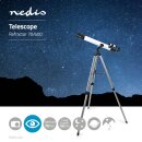 Teleskop mit Tripod Blende 70 mm Astronomie Geschenkidee Sterne gucken