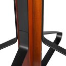 TV Ständer Holz 43 - 65 Zoll Bodenständer Mahagoni Fernseher Halterung