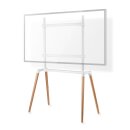 TV Fernseher Ständer Fuß Bodenständer 60 62 64 70 72 75 Zoll Holz weiß Designer