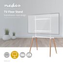 TV Fernseher Ständer Fuß Bodenständer 60 62 64 70 72 75 Zoll Holz weiß Designer
