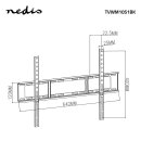 Feste Wandhalterung 37 - 70 Zoll starr fix Fernseher LED LCD Plasma flach dünn