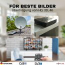 Signalverstärker LNB Sat Schüssel DVBT Antenne 20dB DVBS2 DVB-S2 Satelliten-Leitungsverstärker