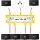 6fach Sat Verteiler + F-Stecker + Wetterschutz TV Kabel Antennenverteiler
