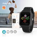 Smartwatch | LCD-Anzeige | IP68 | Maximale Betriebszeit: 7200 min | Android™ / IOS | Schwarz