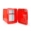 Tragbare Mini-Kühlschrank | 4 l | AC 100 - 240 V / 12 V | Red