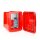Tragbare Mini-Kühlschrank | 4 l | AC 100 - 240 V / 12 V | Red