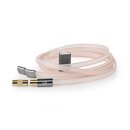 UKW Dipol Antenne Wurfantenne Koax IEC vergoldet High End Radio T Antenna
