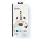 UKW Dipol Antenne Wurfantenne Koax IEC vergoldet High End Radio T Antenna