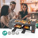 Mini Raclette 2 Personen Tisch Grill Raklette Raclettegrill innen Indoor