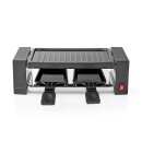 Mini Raclette 2 Personen Tisch Grill Raklette Raclettegrill innen Indoor