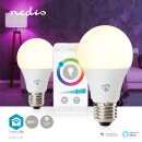 2 Stück RGB LED Wlan Smart Lampe Glühbirne...