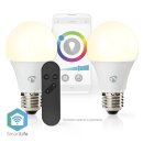 2 Stück RGB LED Wlan Smart Lampe Glühbirne für amazon Alexa E27 Wifi