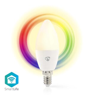 E14 Wlan Smart LED RGB Leuchtmittel für amazon Alexa Smartphone App