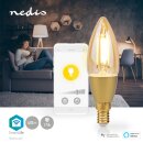 Gold Kerze Smart Wlan WiFi Filament Leuchtmittel LED Glühbirne E27 40W