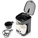 Filter Kaffeemaschine + Wasserkocher + Toaster + Eierkocher + 2 Tassen Set Frühstück