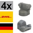 4x Ersatzteil für IKEA Kvartal Rolle Gleiter Set mit 4...