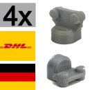 4x Ersatzteil für IKEA Kvartal Rolle Gleiter Set mit 4 Stück Replica Ersatzteile