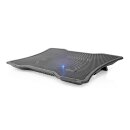 Notebook-Ständer 17 Zoll LED Beleuchtung Laptop Lüfter Unterlage Fan Stand Gaming