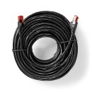 Cat 6 Kabel RJ45 Stecker 20 Meter 20m Patchkabel Außenbereich Garten Outdoor Netzwerkkabel