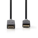 1m Monitor Kabel DisplayPort Stecker HDMI 4K@30Hz...