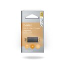 Verbinder USB-Adapter | USB 3.2 Gen 1 | USB-A Buchse | USB-A Buchse | 5 Gbps | Vergoldet | Anthrazit | Box