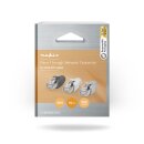 10 Stück RJ45-Stecker | Pass Through | FTP CAT6 | Vergoldet | Netzwerk Stecker für Ethernet