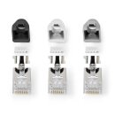 10 Stück FTP CAT7 RJ45-Stecker | Pass Through |...