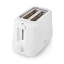 Toaster ohne brötchenaufsatz weiß weiss 700W 6 Bräunungsstufen