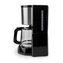 Kaffeemaschine | max. Kapazität: 1.5 l | Anzahl Tassen auf einmal: 12 | Warmhalten | Schwarz / Silber
