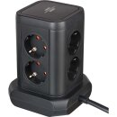 Brennenstuhl Premium Tisch Steckdosenleiste 8-fach + 4 USB Ports