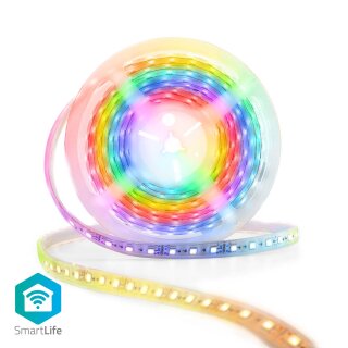 Wlan Wifi RGB LED Strip Stripes Streifen Deko indirekte Beleuchtung Stripe