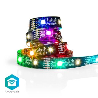 RGB Bluetooth Funk LED Strip Stripe Stripes Streifen Beleuchtung Smartphone App