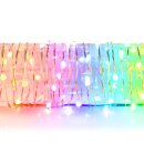 WLAN RGB Lichterkette mit Fernbedienung 5m LED Stripe Stripes WiFi Silberdraht