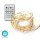 WLAN RGB Lichterkette mit Fernbedienung 5m LED Stripe Stripes WiFi Silberdraht