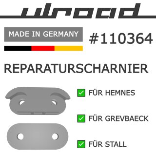 2x Ersatzteil Scharnier Halter für IKEA HEMNES GREVBAECK Stall Schuhs, 3,98 €