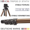 5/8 Zoll Stativ Laserstativ 1,34m Baustativ Baulaser Tripod für Bosch Dewalt etc