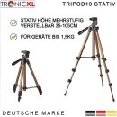 105cm 5/8 Zoll Stativ Tripod Dreibein laserstativ Baustativ