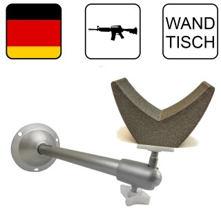 Wandhalterung / Tisch Ständer für Gewehr Objektiv Auflage