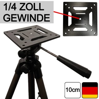 105cm Stativ Tripod + Platte Montage Lautsprecher Beamer Scheinwerfer Spot