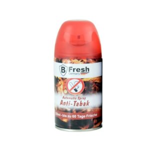 ANTI TABAK Lufterfrischer 250 ml passend für Airwick Fresh Matic Nachfüller Duftspray