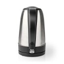 1,7L Wasserkocher silber + Toaster schwarz Set Frühstück Frühstücksset