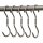 5 Stück PROFI S-Haken - 260x10mm Drehhaken Edelstahl Dreh Haken Wildhaken Zerwirk-haken Swivel Hook Fleischhaken drehbar