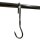 5 Stück PROFI S-Haken - 260x10mm Drehhaken Edelstahl Dreh Haken Wildhaken Zerwirk-haken Swivel Hook Fleischhaken drehbar