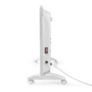 2 STÜCK Konvektor Elektro Heizgerät Standheizung Wand Glaspanel Timer 2000W