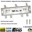 TronicXL 6fach BK Verteiler Premium TV Kabel Antennenverteiler Kabelfernsehen DVBC