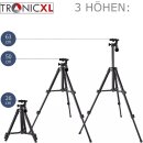 63cm Tripod Ständer Stativ mit Mini Adapter Platte für Projektor Beamer Lautsprecher Box